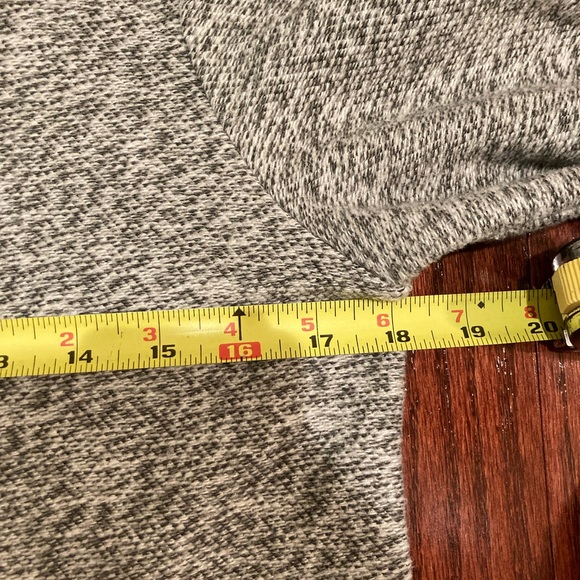 Lands’ End Cowlneck Heather Gray Sz S 6-8 - Picture 8 of 13